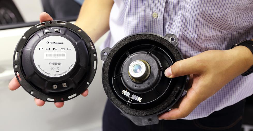 Rockford Fosgate woofer versus factory speaker